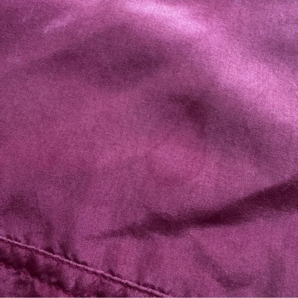 Vintage Tip Top Tailors 100% Silk Pink Safari Shirt - S - Picture 13 of 16